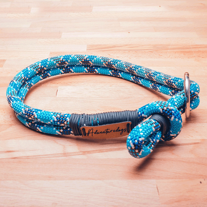 Climbing rope dog outlet collar