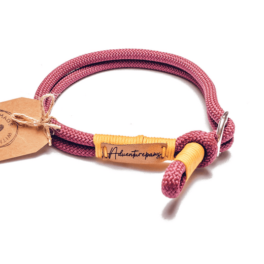 Adventure Collar - Rope Dog Collar - Made in USA - Adventuredogs